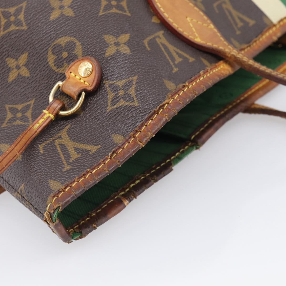 LOUIS VUITTON Monogram Neverfull MM Tote Bag M40156 LV Auth 213406