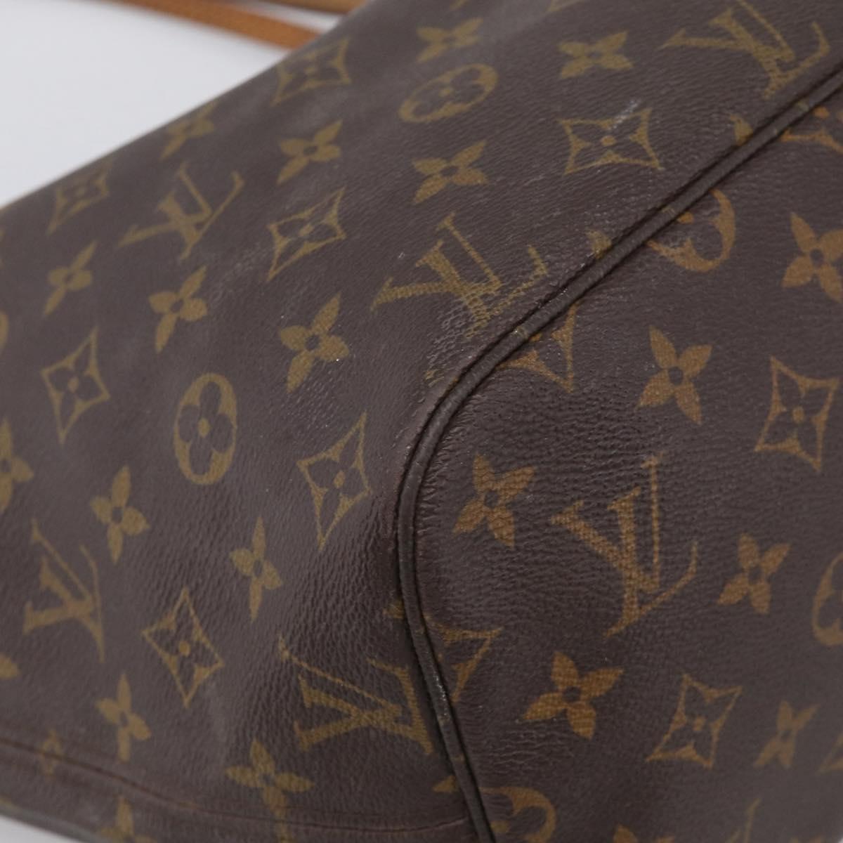 LOUIS VUITTON Monogram Neverfull MM Tote Bag M40156 LV Auth 213407