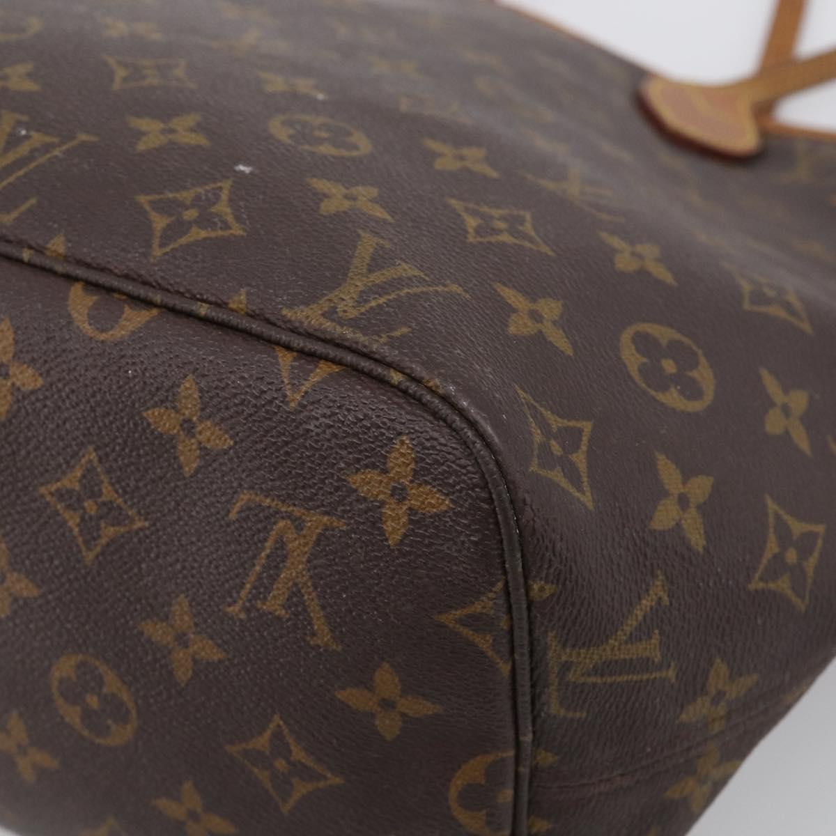 LOUIS VUITTON Monogram Neverfull MM Tote Bag M40156 LV Auth 213407