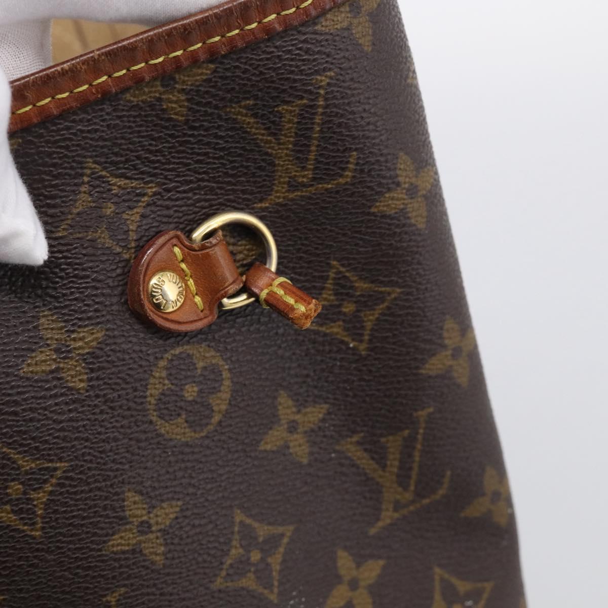 LOUIS VUITTON Monogram Neverfull MM Tote Bag M40156 LV Auth 213407