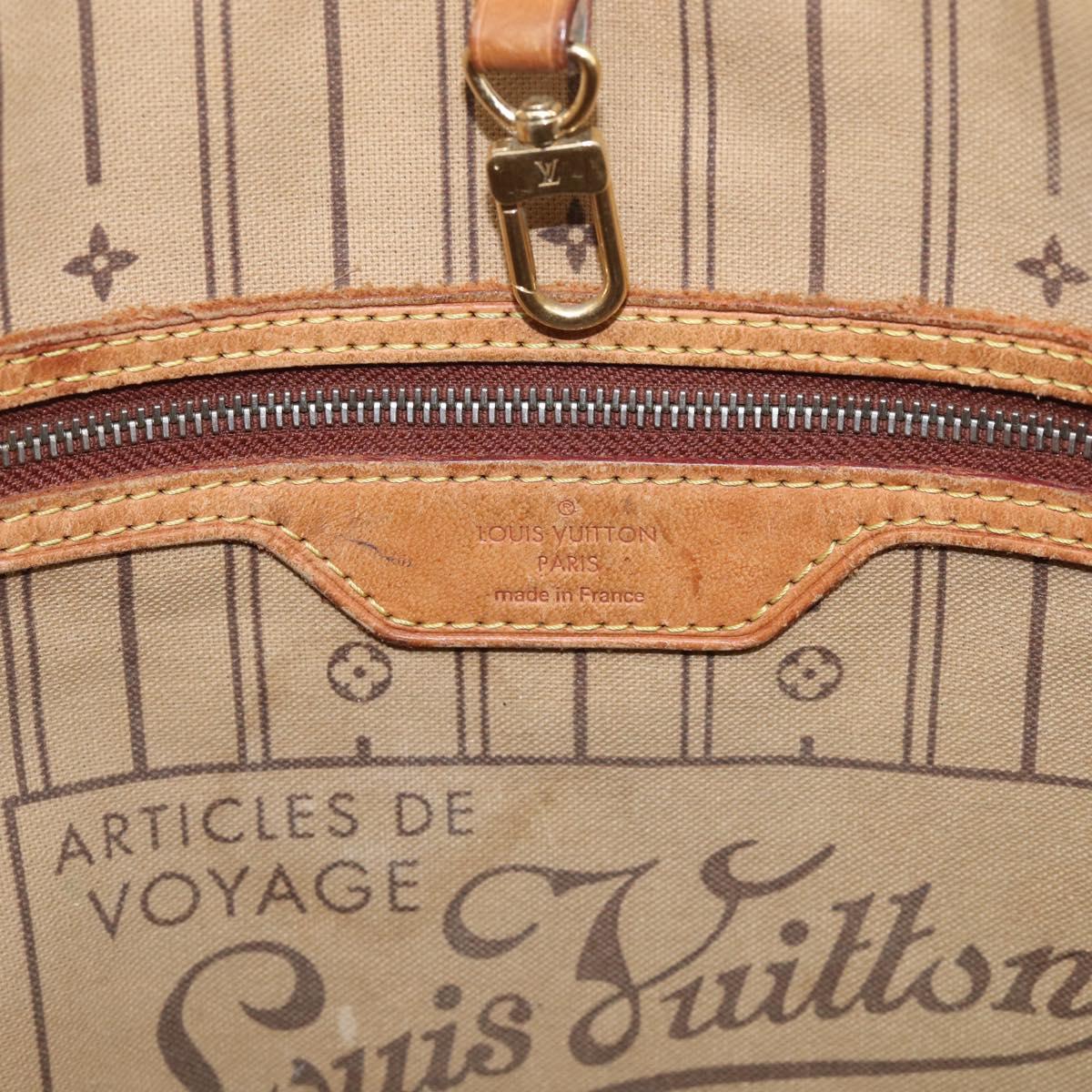 LOUIS VUITTON Monogram Neverfull MM Tote Bag M40156 LV Auth 213407