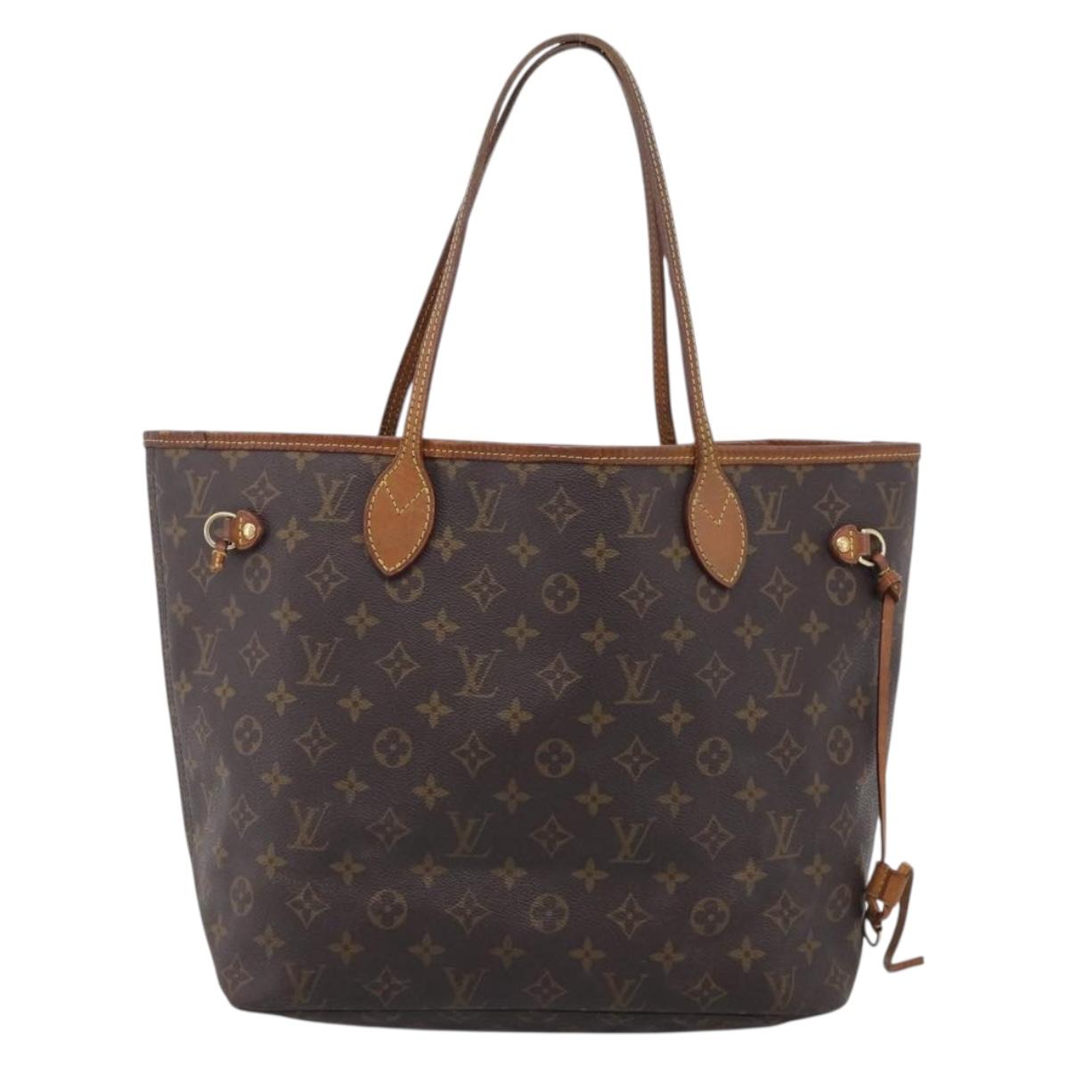 LOUIS VUITTON Monogram Neverfull MM Tote Bag M40156 LV Auth 213407