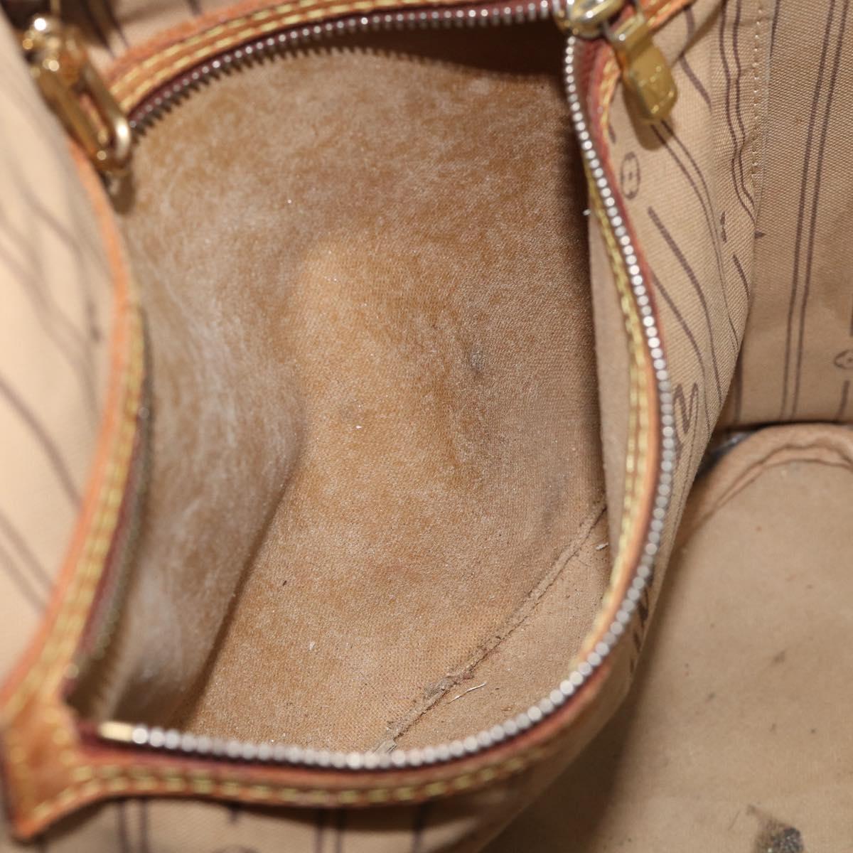 LOUIS VUITTON Monogram Neverfull MM Tote Bag M40156 LV Auth 213407
