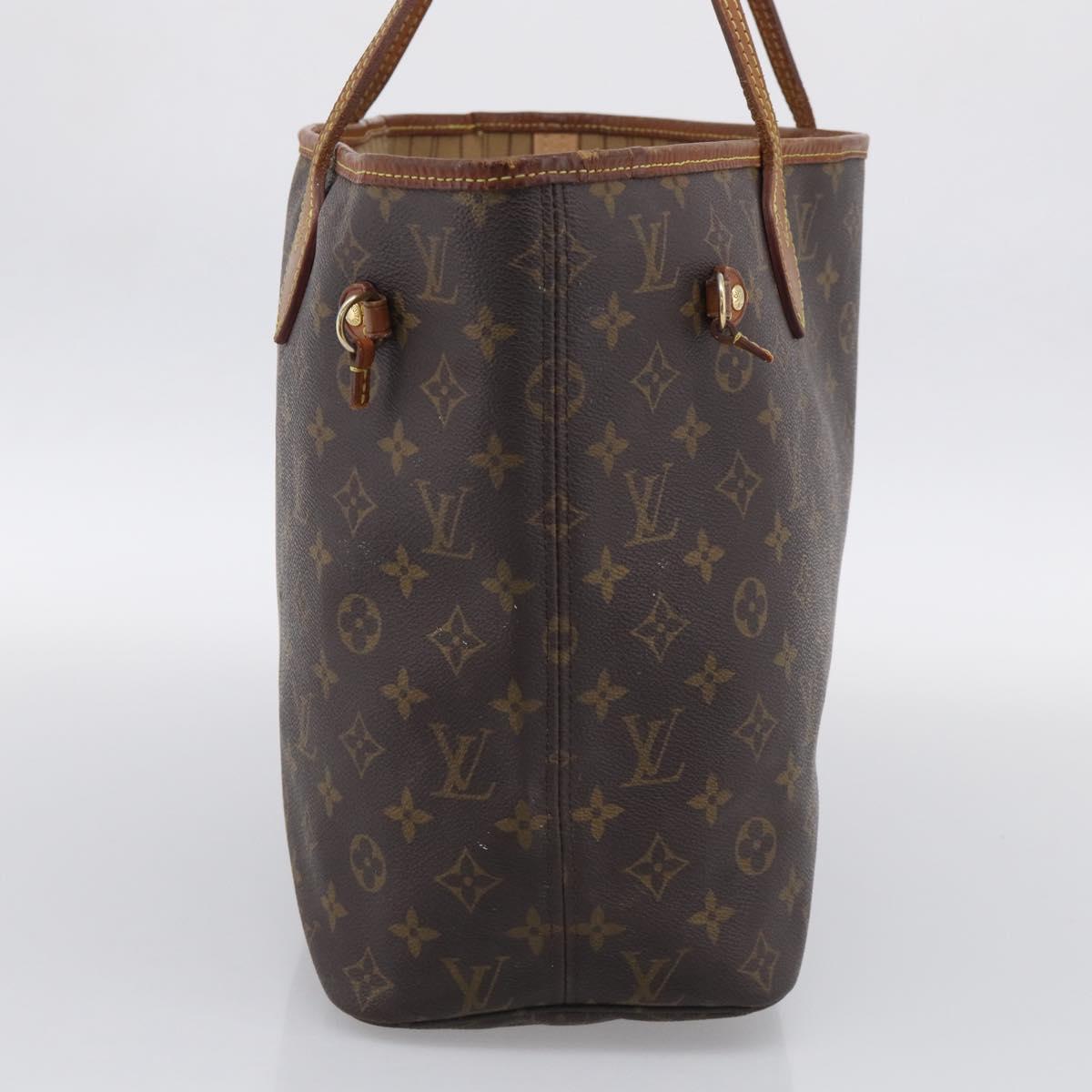 LOUIS VUITTON Monogram Neverfull MM Tote Bag M40156 LV Auth 213407