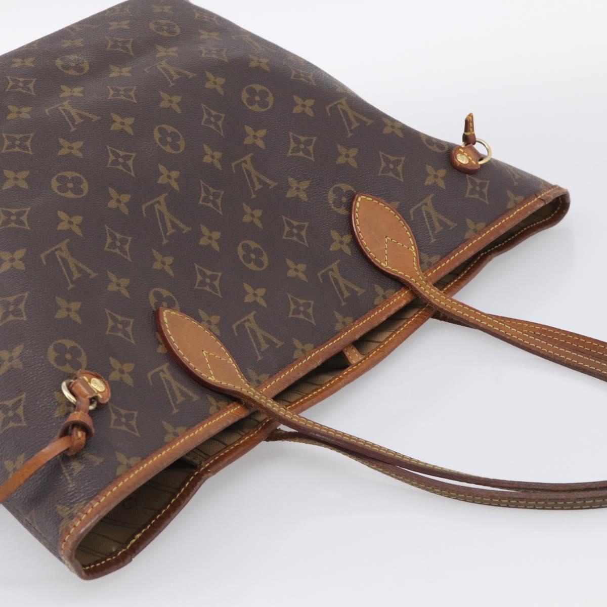LOUIS VUITTON Monogram Neverfull MM Tote Bag M40156 LV Auth 213407