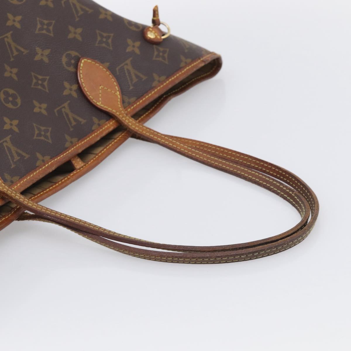 LOUIS VUITTON Monogram Neverfull MM Tote Bag M40156 LV Auth 213407