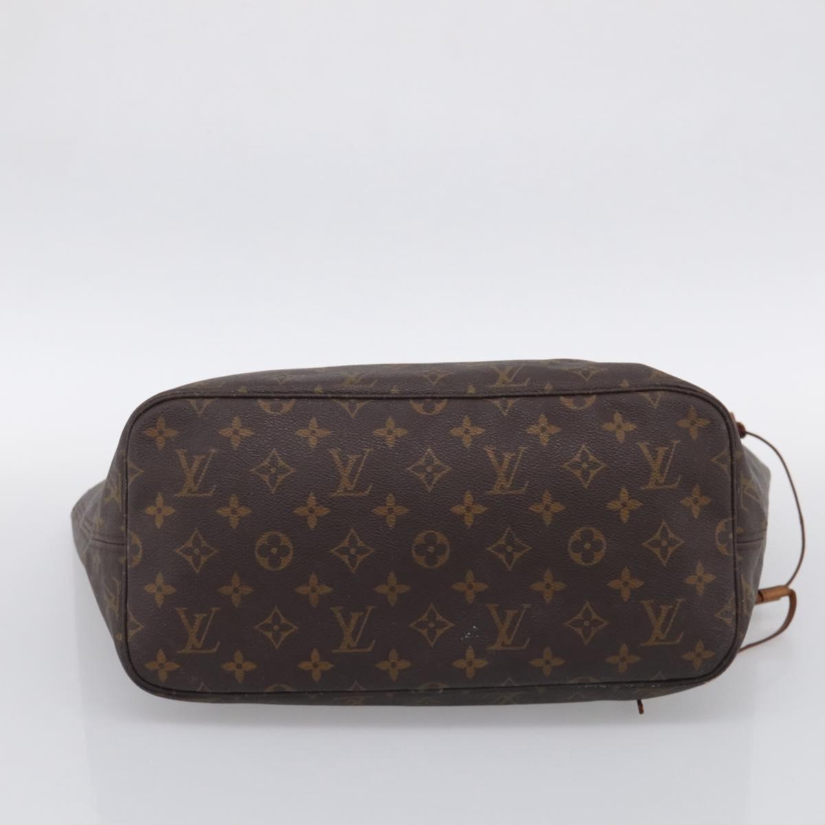 LOUIS VUITTON Monogram Neverfull MM Tote Bag M40156 LV Auth 213407