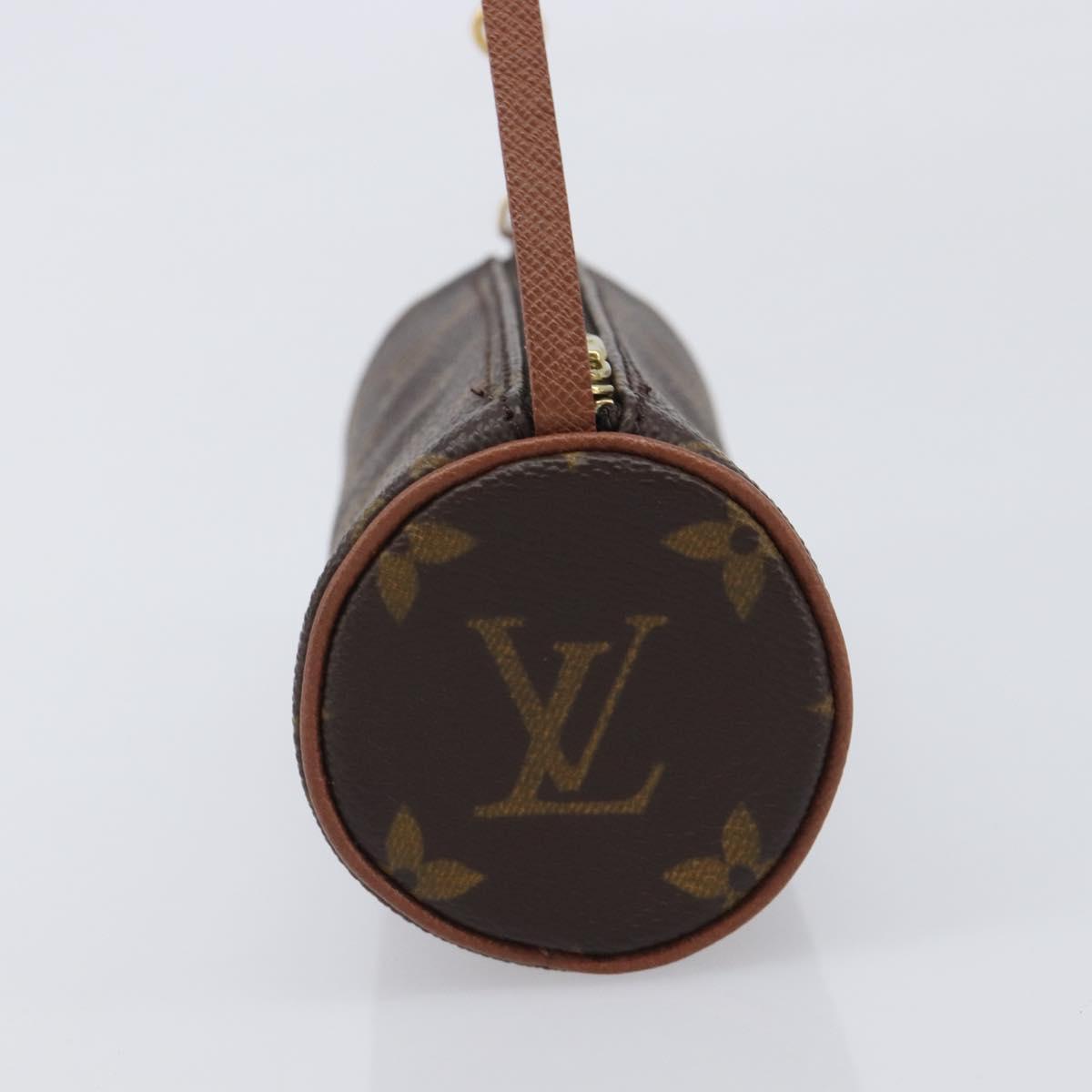LOUIS VUITTON Monogram Papillon Pouch LV Auth 213410