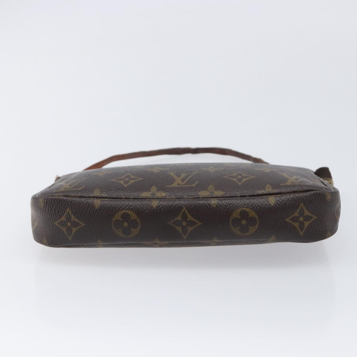 LOUIS VUITTON Monogram Pochette Accessoires Pouch M51980 LV Auth 213416