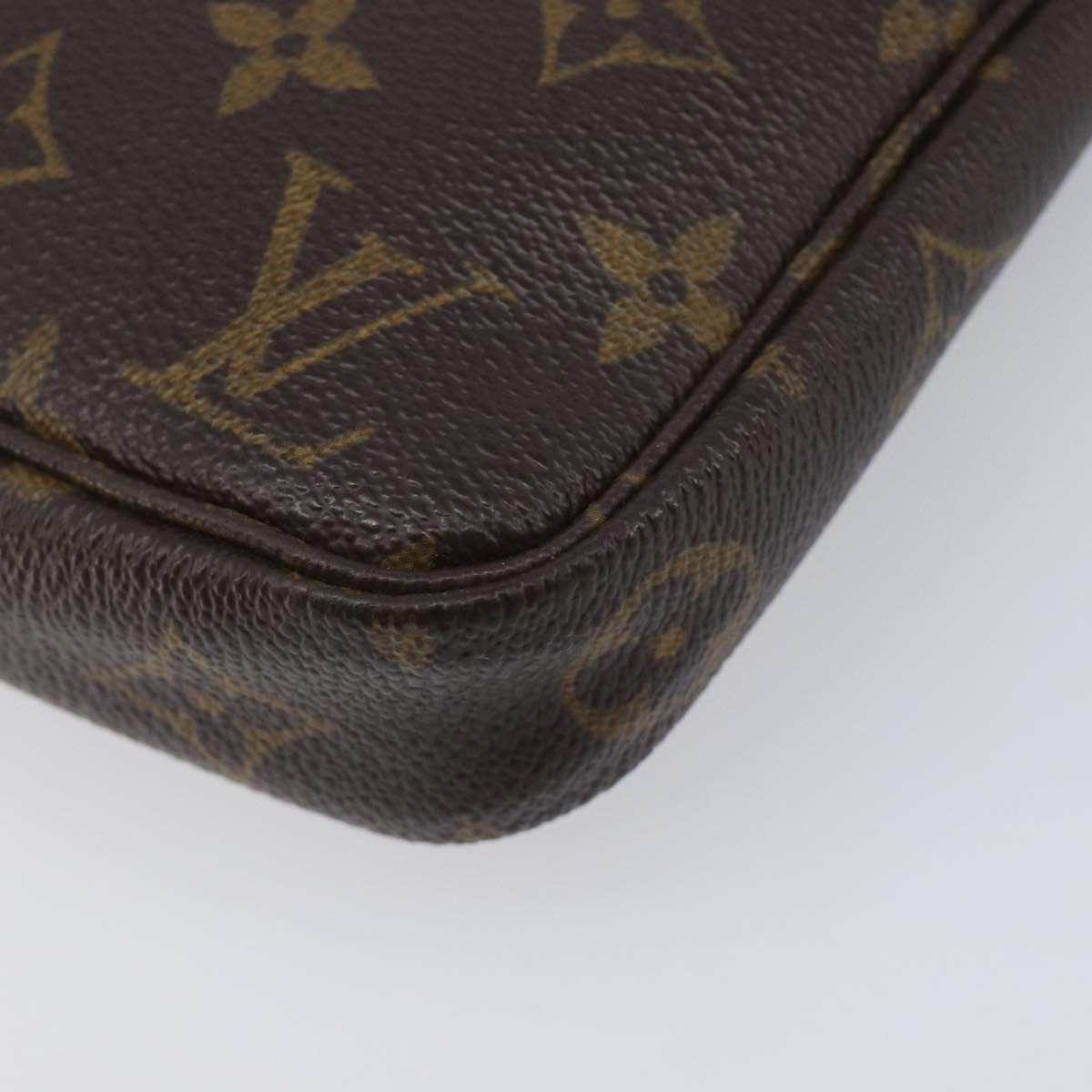 LOUIS VUITTON Monogram Pochette Accessoires Pouch M51980 LV Auth 213416