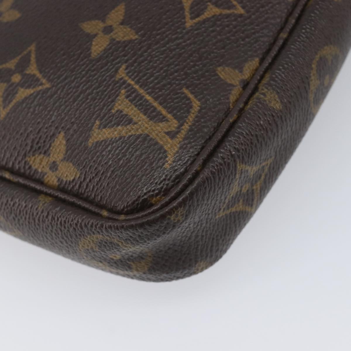 LOUIS VUITTON Monogram Pochette Accessoires Pouch M51980 LV Auth 213416