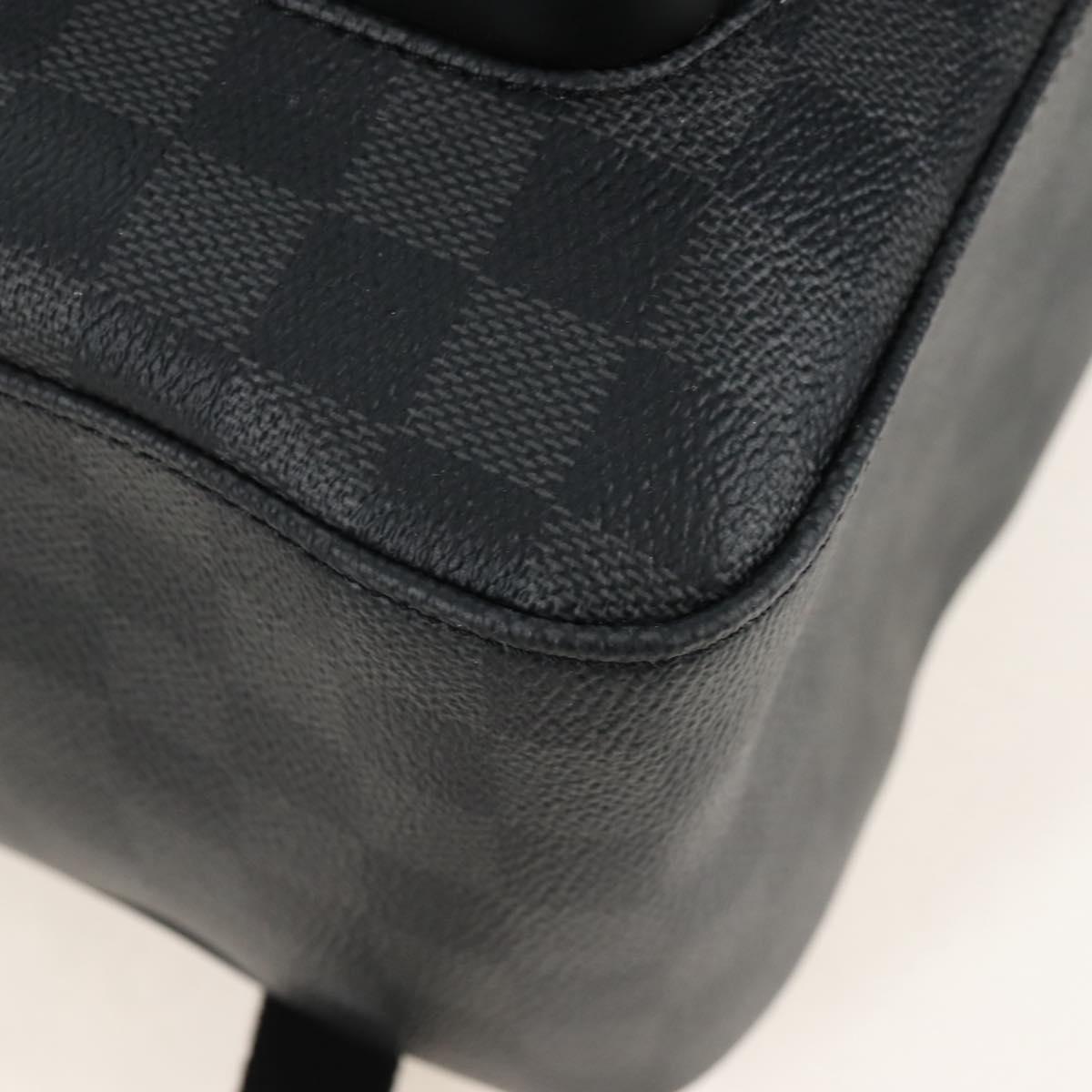 LOUIS VUITTON Damier Grafitte Josh Backpack N41473 LV Auth 213420SAV