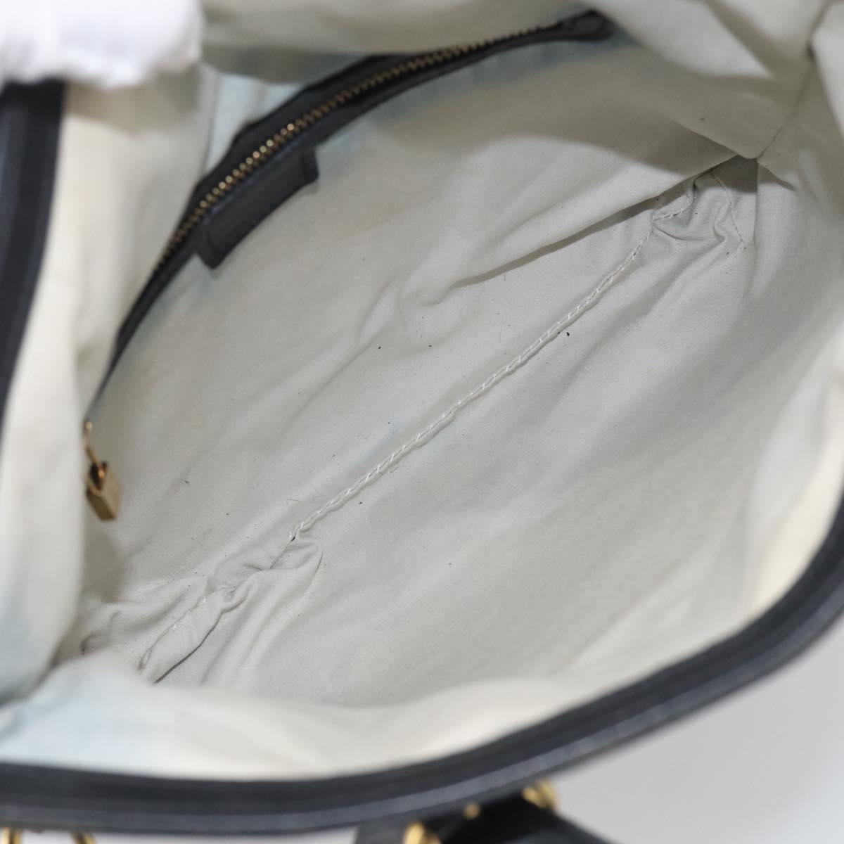 LOUIS VUITTON Monogram Mini Francoise Tote Bag 2way Blue M92208 LV Auth 213421