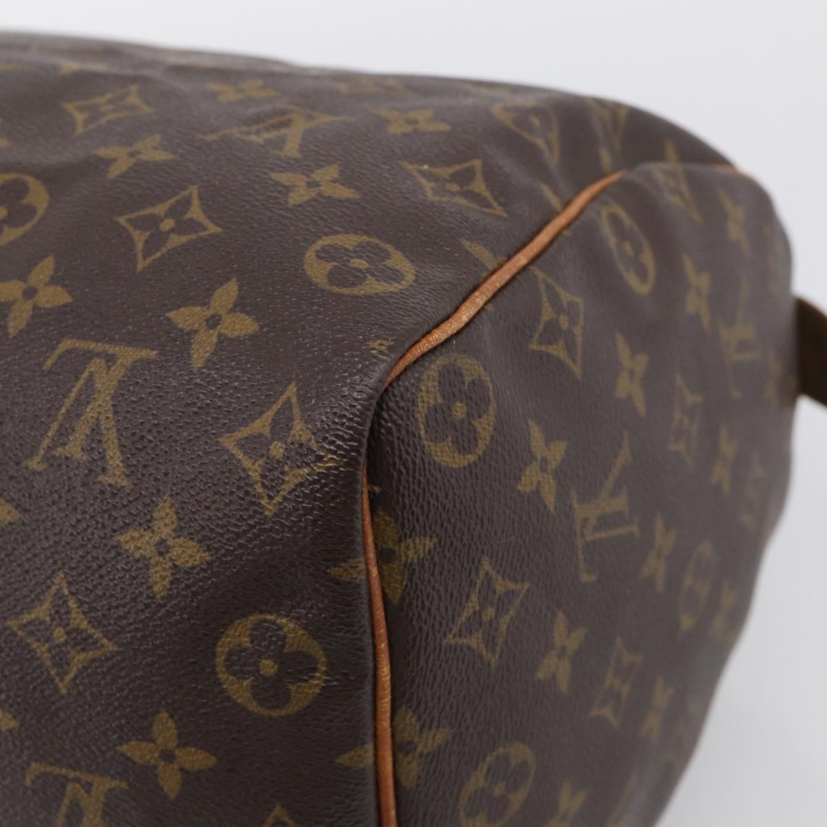 LOUIS VUITTON Monogram Speedy 35 Hand Bag M41524 LV Auth 213423