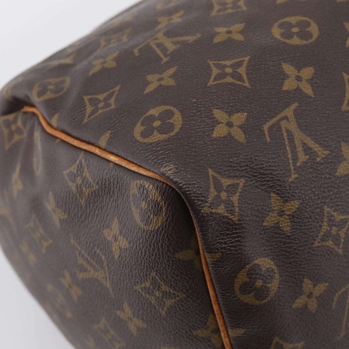 LOUIS VUITTON Monogram Speedy 35 Hand Bag M41524 LV Auth 213423