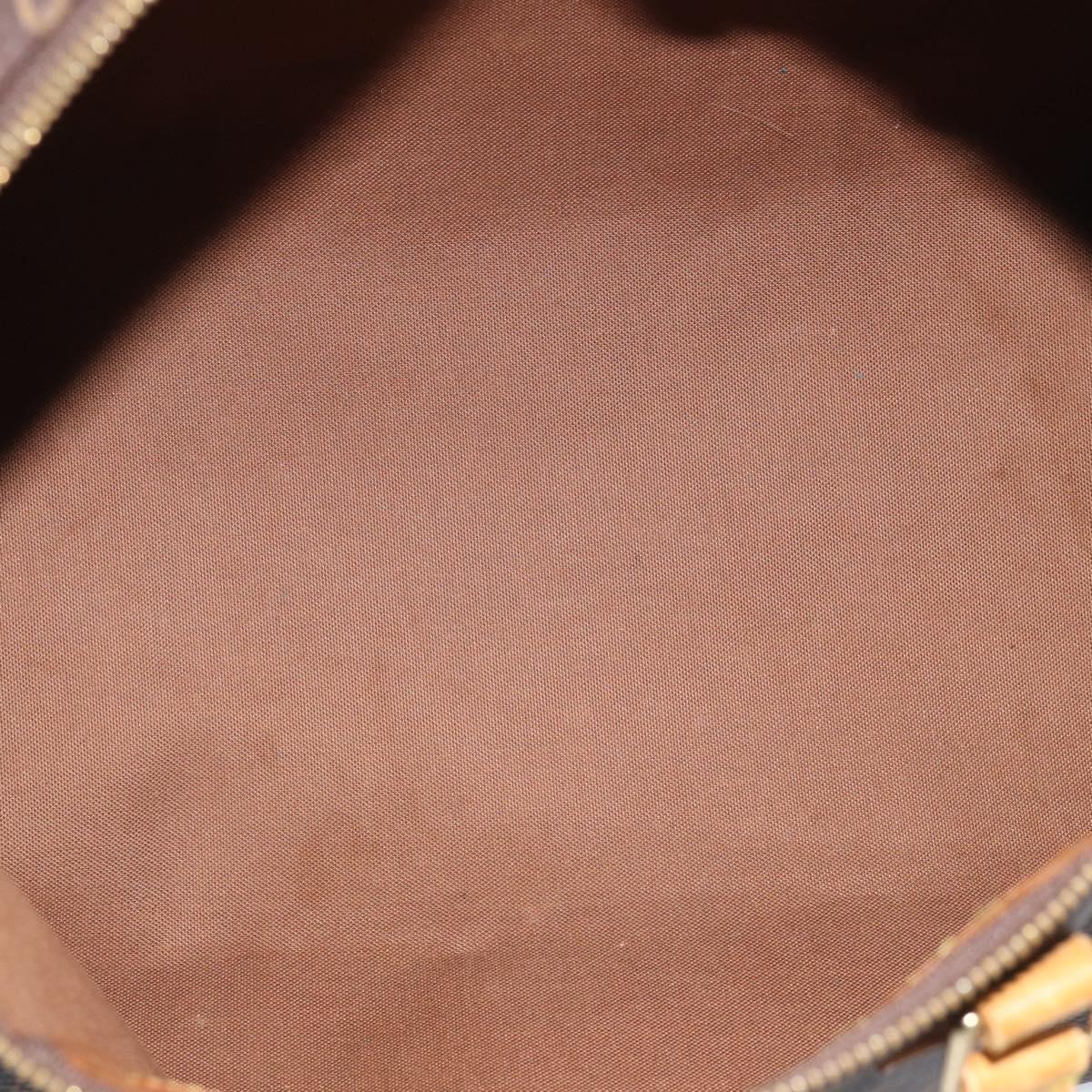 LOUIS VUITTON Monogram Speedy 35 Hand Bag M41524 LV Auth 213430A