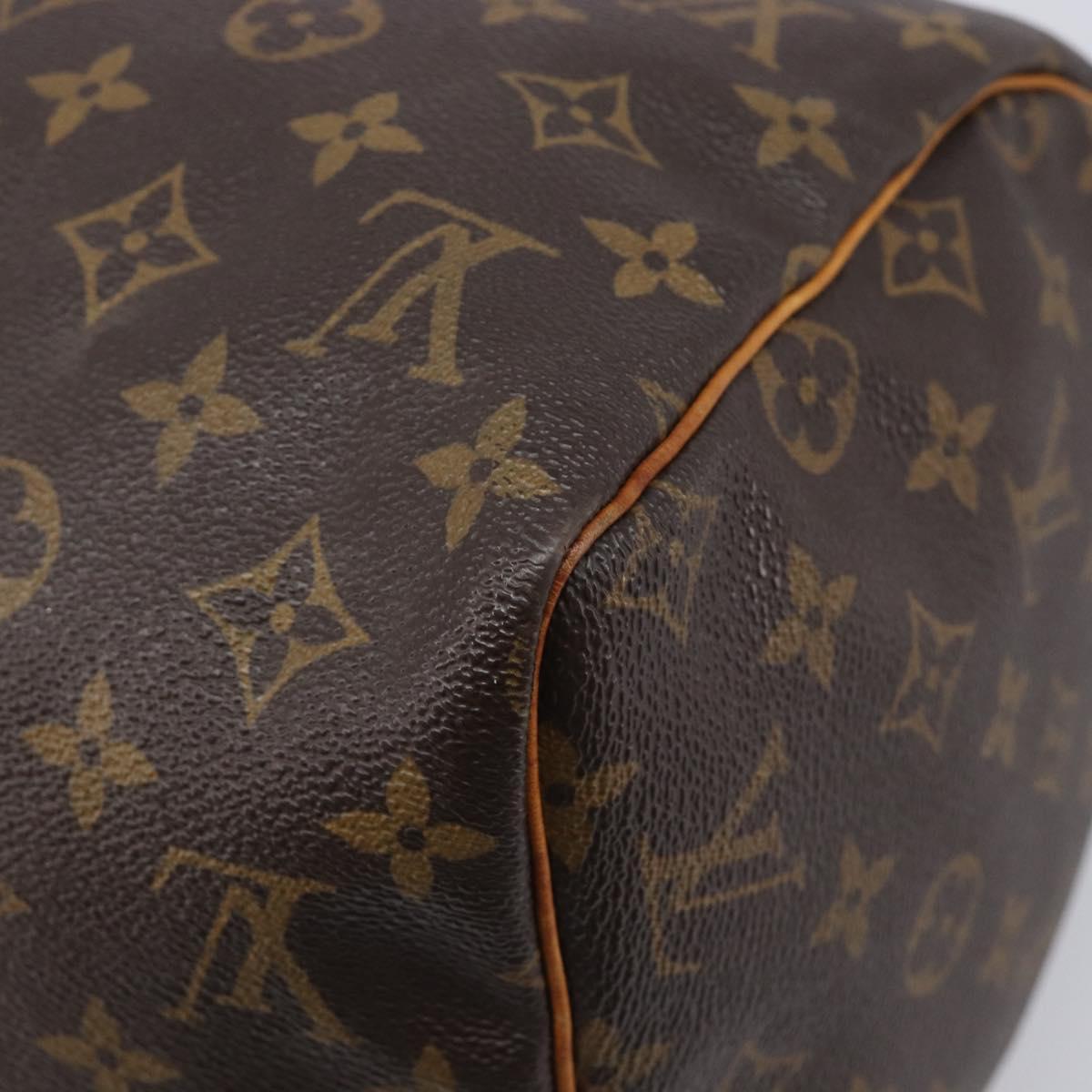 LOUIS VUITTON Monogram Speedy 30 Hand Bag M41526 LV Auth 213432A