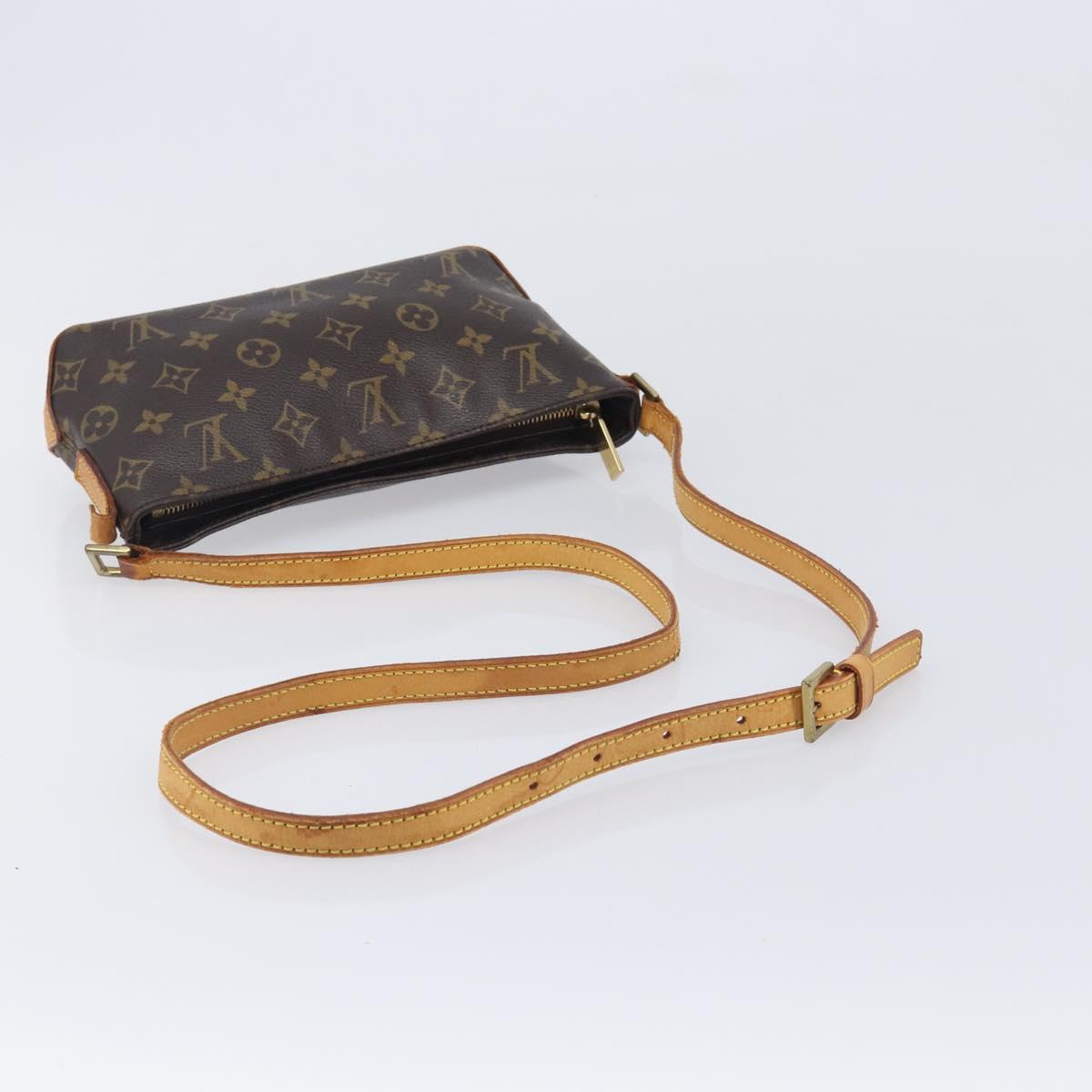 LOUIS VUITTON Monogram Trotteur Shoulder Bag M51240 LV Auth 213433
