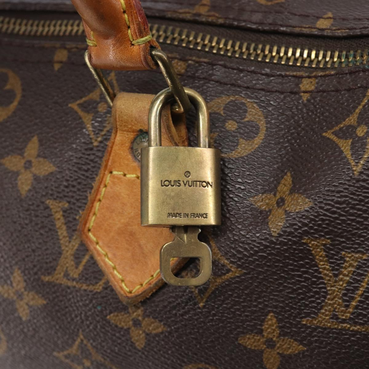 LOUIS VUITTON Monogram Speedy 30 Hand Bag M41526 LV Auth 213440A