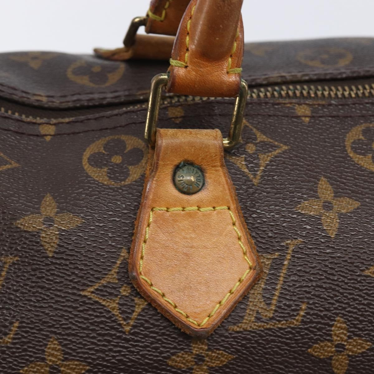 LOUIS VUITTON Monogram Speedy 30 Hand Bag M41526 LV Auth 213440A