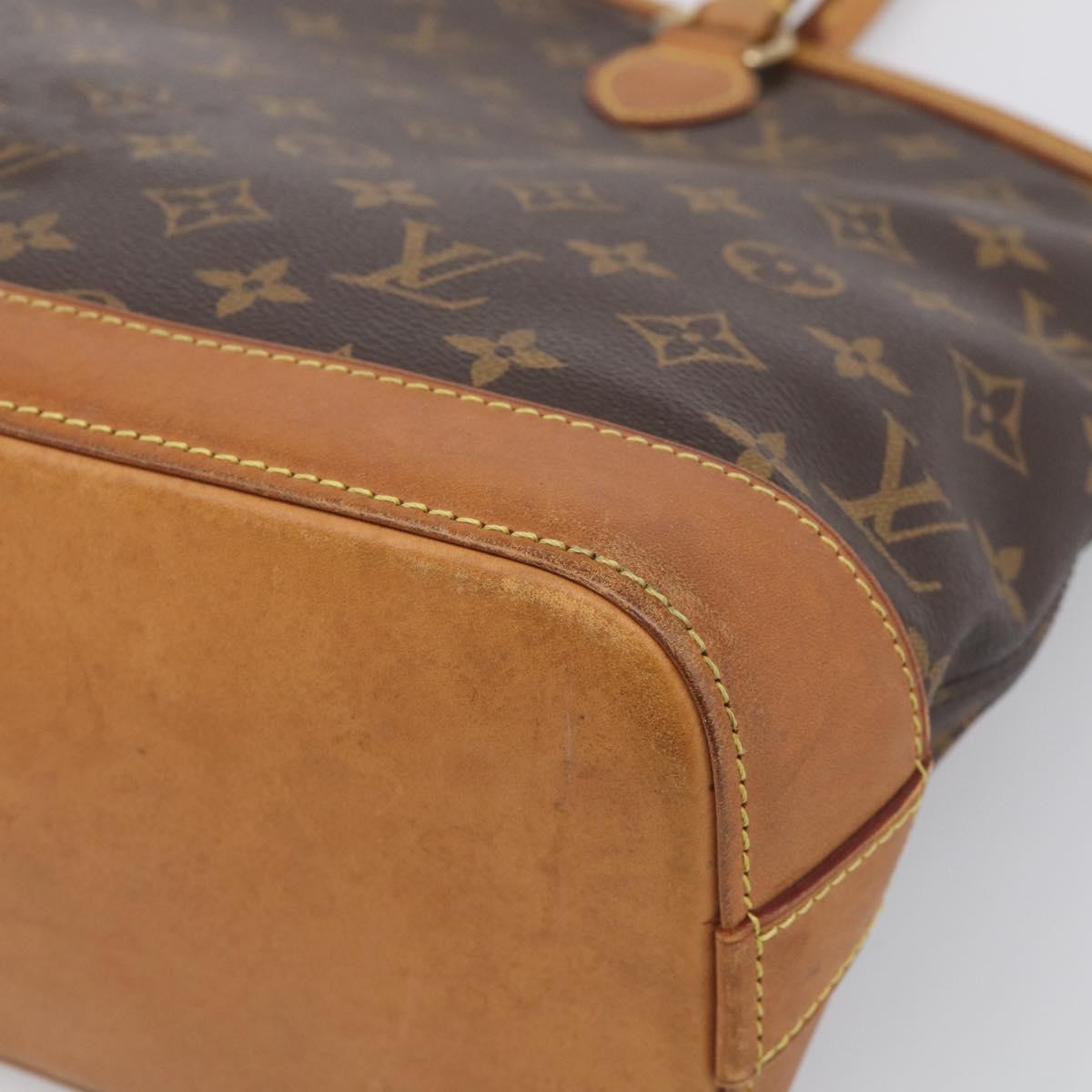 LOUIS VUITTON Monogram Lockit Horizontal Hand Bag M40104 LV Auth 213452A