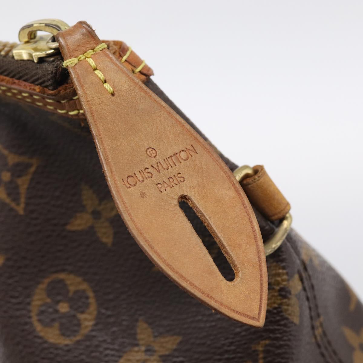 LOUIS VUITTON Monogram Lockit Horizontal Hand Bag M40104 LV Auth 213452A