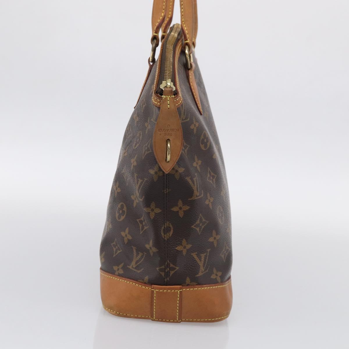 LOUIS VUITTON Monogram Lockit Horizontal Hand Bag M40104 LV Auth 213452A