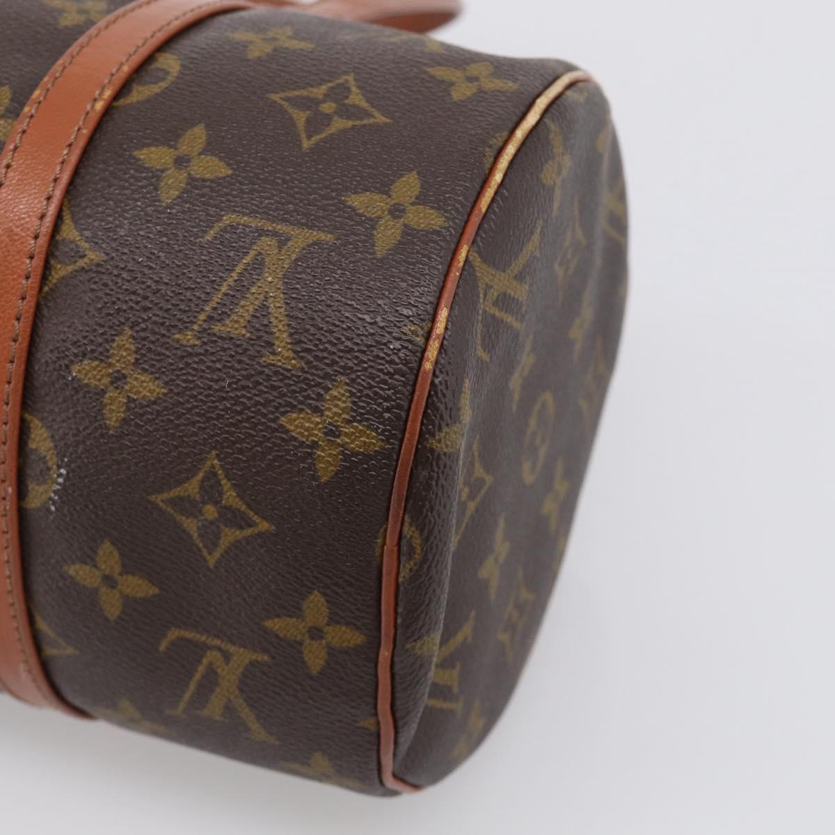 LOUIS VUITTON Monogram Papillon 30 Hand Bag M51365 LV Auth 213453A