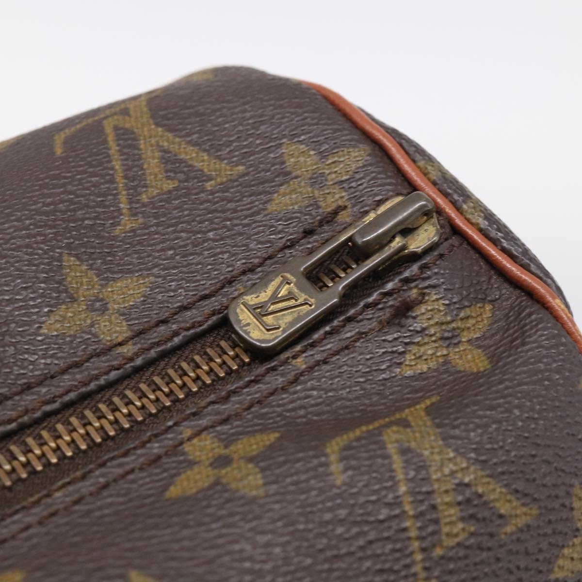 LOUIS VUITTON Monogram Papillon 30 Hand Bag M51365 LV Auth 213453A