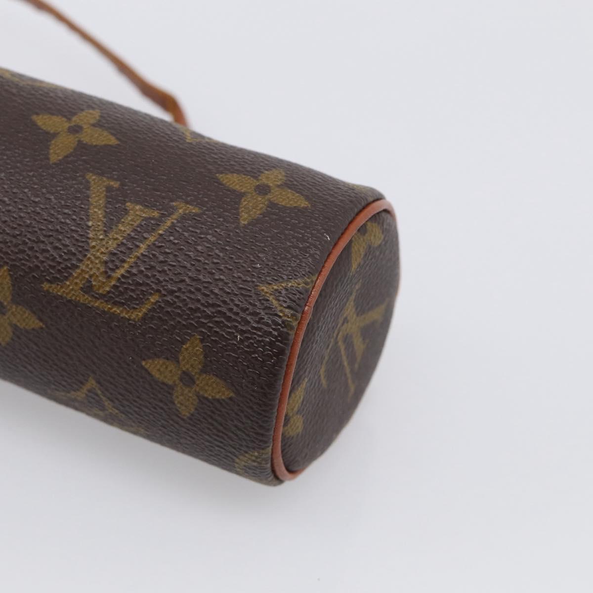 LOUIS VUITTON Monogram Papillon Pouch LV Auth 213454