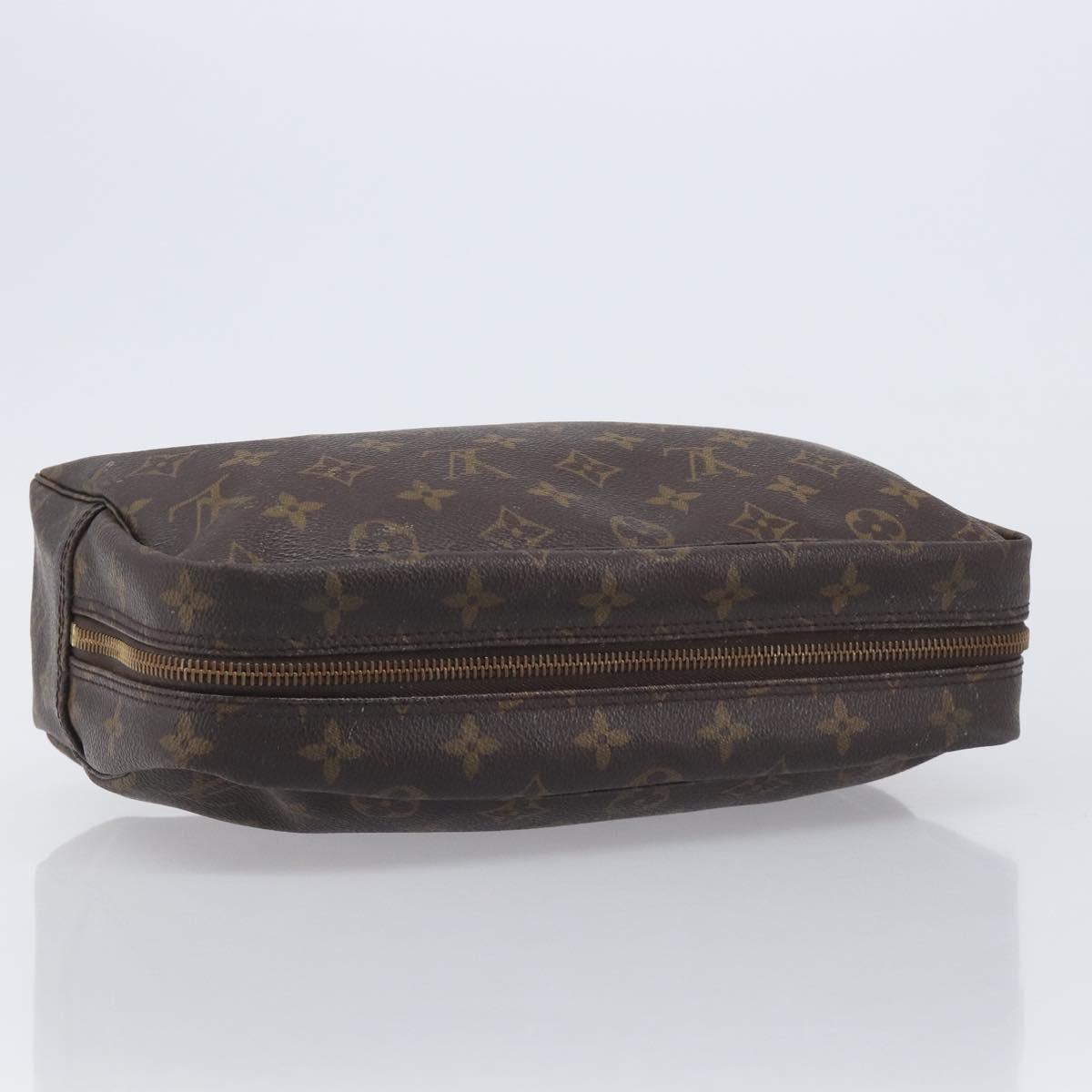 LOUIS VUITTON Monogram Trousse Toilette 28 Clutch Bag M47522 LV Auth 213468