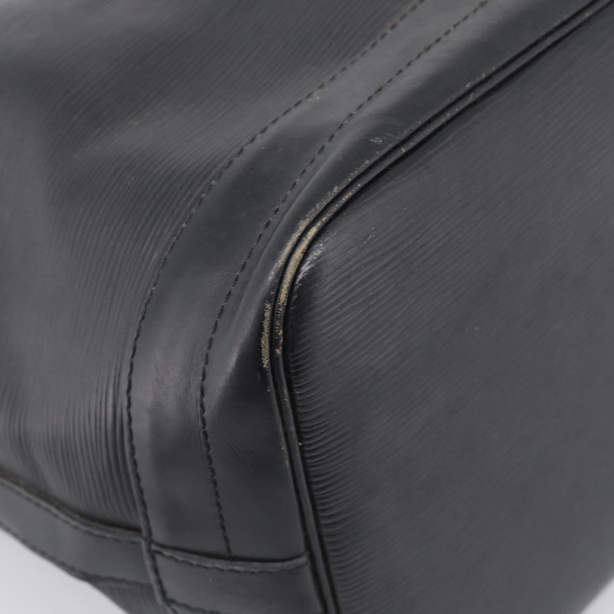 LOUIS VUITTON Epi Noe Shoulder Bag Black M44002 LV Auth 213474