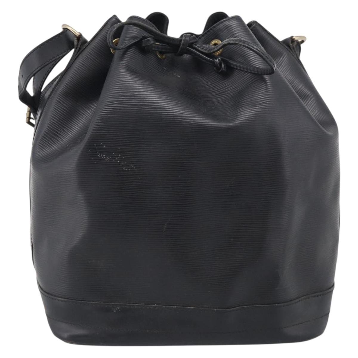LOUIS VUITTON Epi Noe Shoulder Bag Black M44002 LV Auth 213474