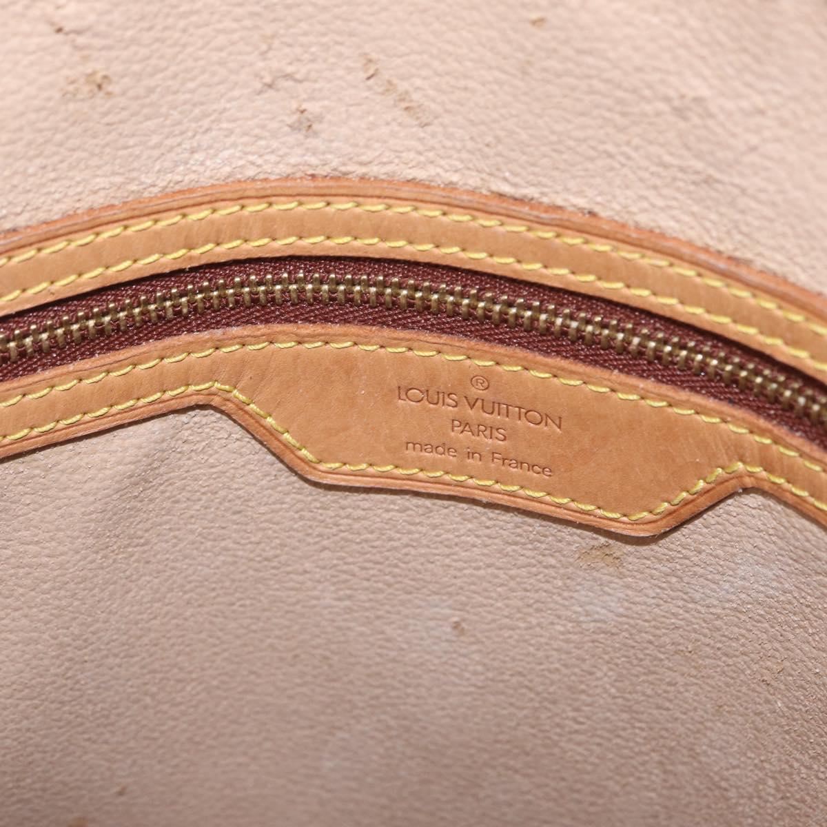 LOUIS VUITTON Monogram Bucket GM Shoulder Bag M42236 LV Auth 213476