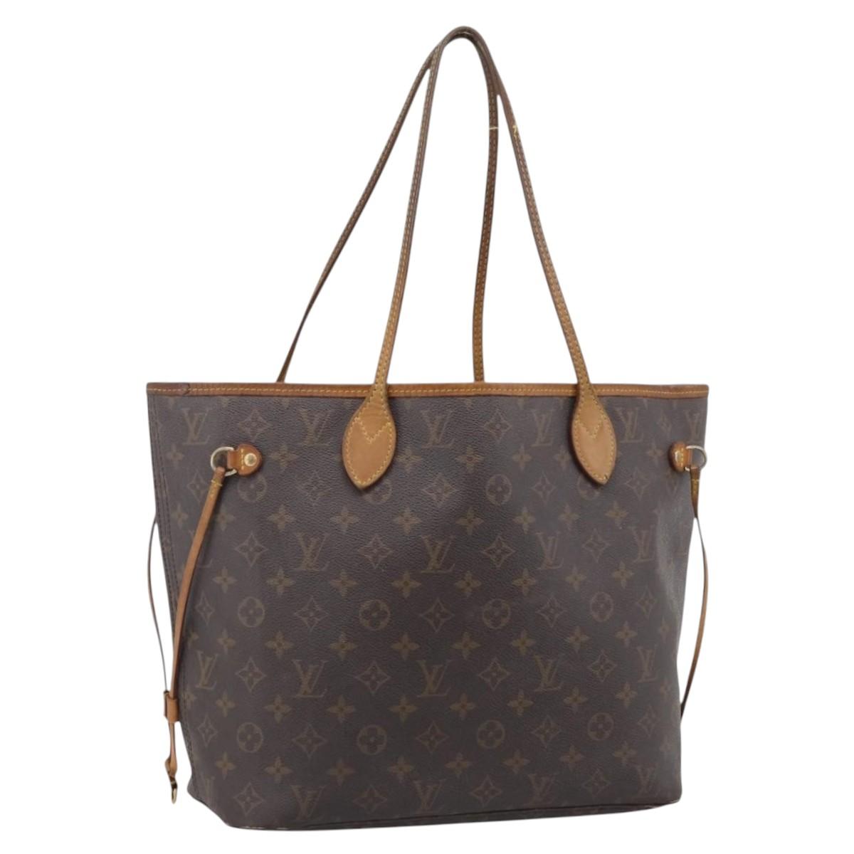 LOUIS VUITTON Monogram Neverfull MM Tote Bag M40156 LV Auth 213478