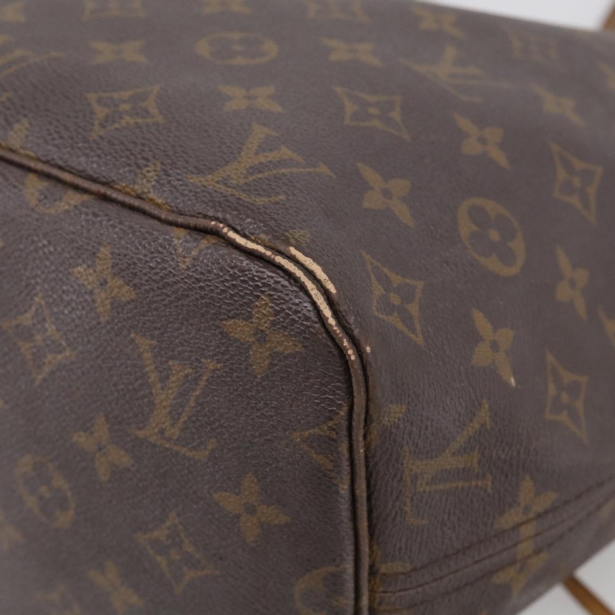 LOUIS VUITTON Monogram Neverfull MM Tote Bag M40156 LV Auth 213478