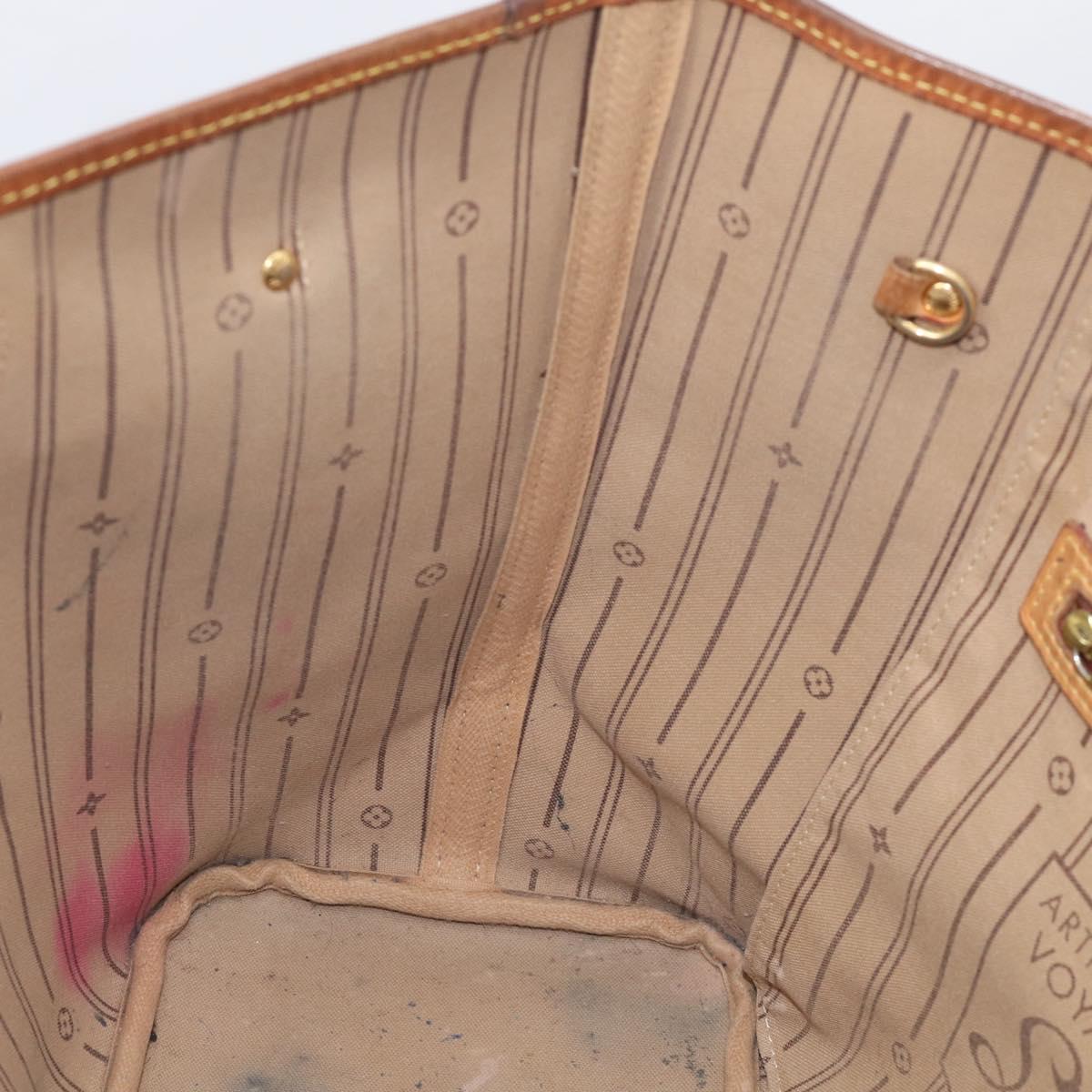 LOUIS VUITTON Monogram Neverfull MM Tote Bag M40156 LV Auth 213478