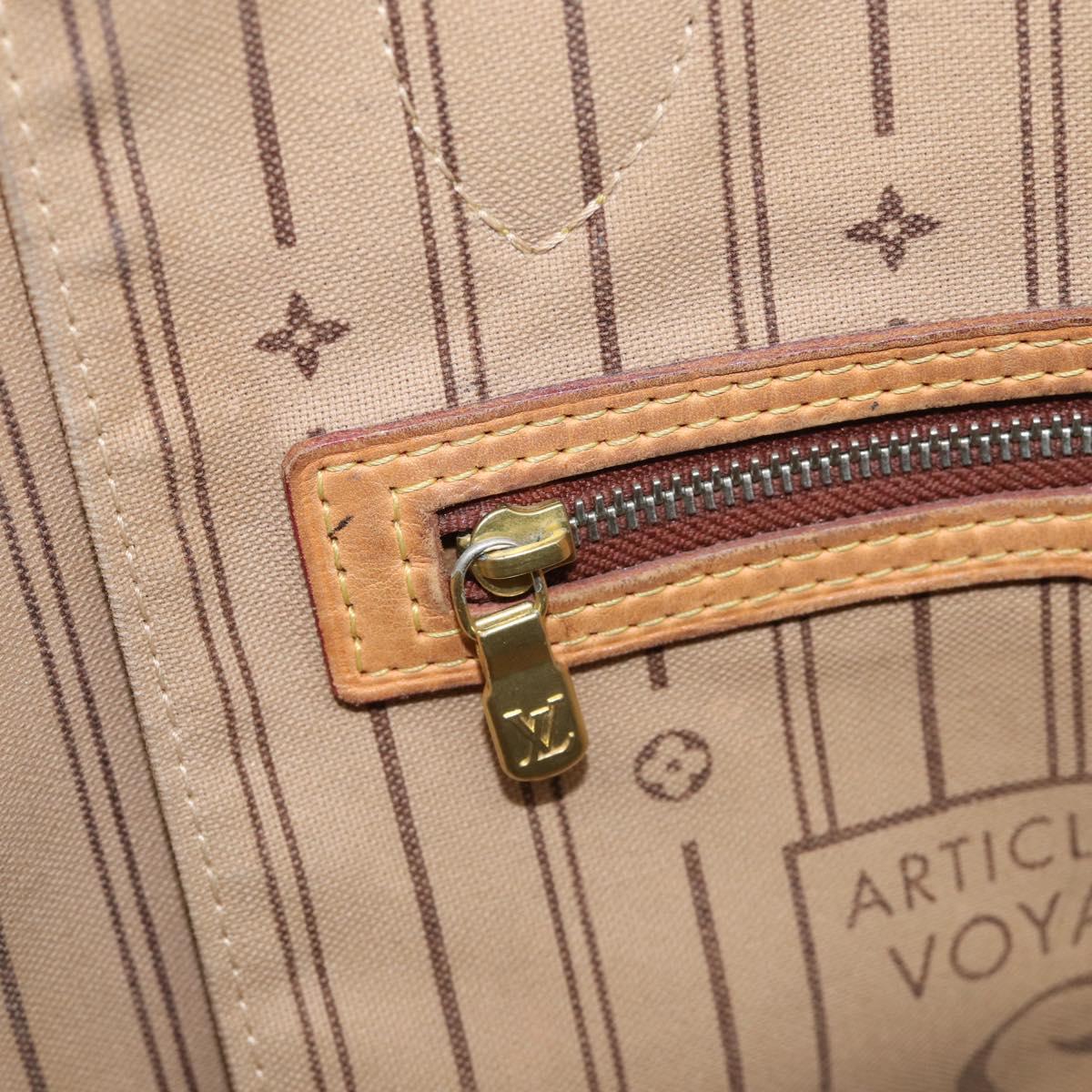 LOUIS VUITTON Monogram Neverfull MM Tote Bag M40156 LV Auth 213478