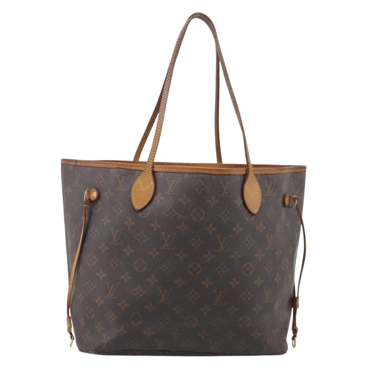 LOUIS VUITTON Monogram Neverfull MM Tote Bag M40156 LV Auth 213478
