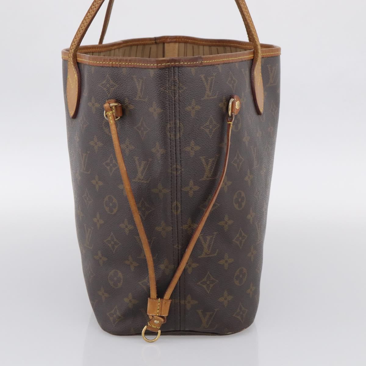 LOUIS VUITTON Monogram Neverfull MM Tote Bag M40156 LV Auth 213478