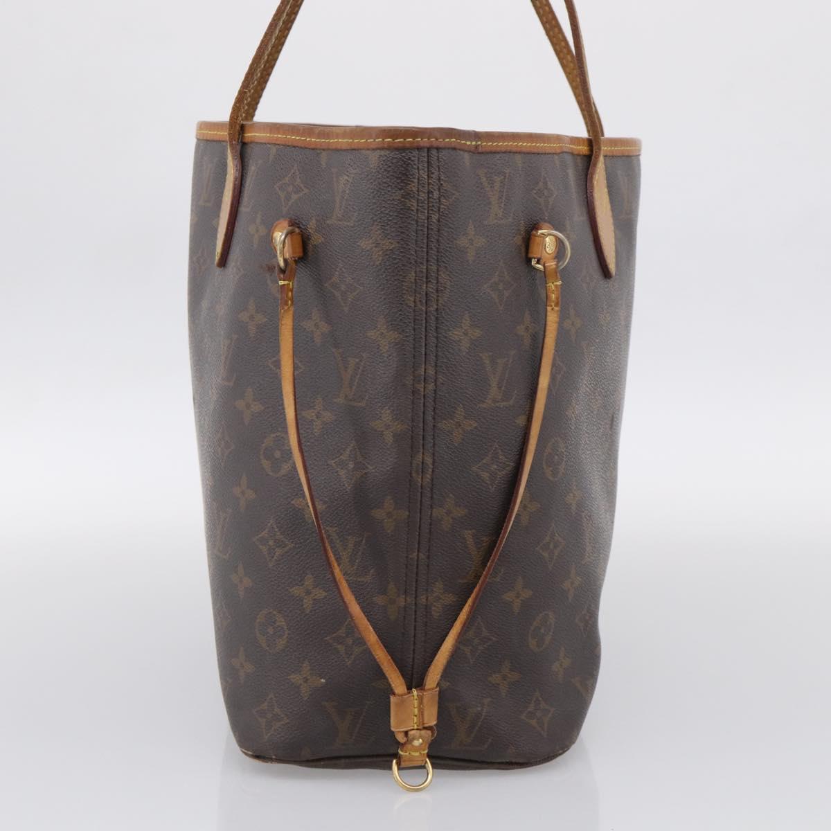 LOUIS VUITTON Monogram Neverfull MM Tote Bag M40156 LV Auth 213478