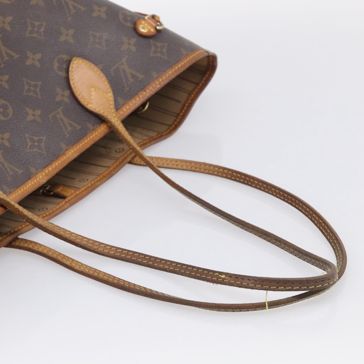 LOUIS VUITTON Monogram Neverfull MM Tote Bag M40156 LV Auth 213478