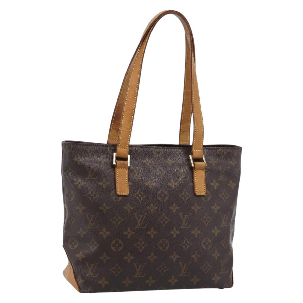 LOUIS VUITTON Monogram Cabas Piano Tote Bag M51148 LV Auth 213480A