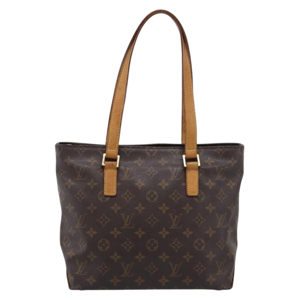 LOUIS VUITTON Monogram Cabas Piano Tote Bag M51148 LV Auth 213480A