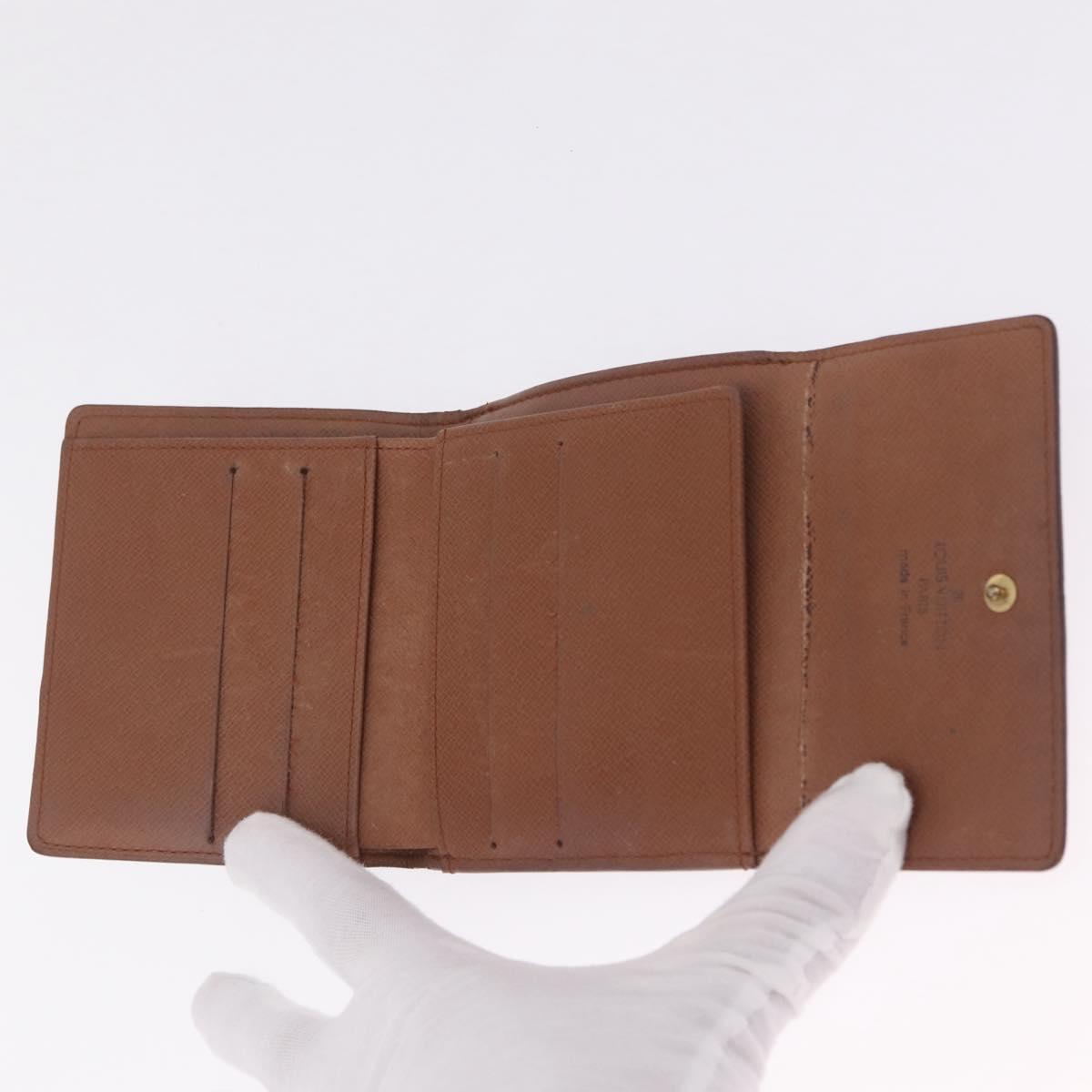 LOUIS VUITTON Monogram Wallet 3 Set LV Auth 213485