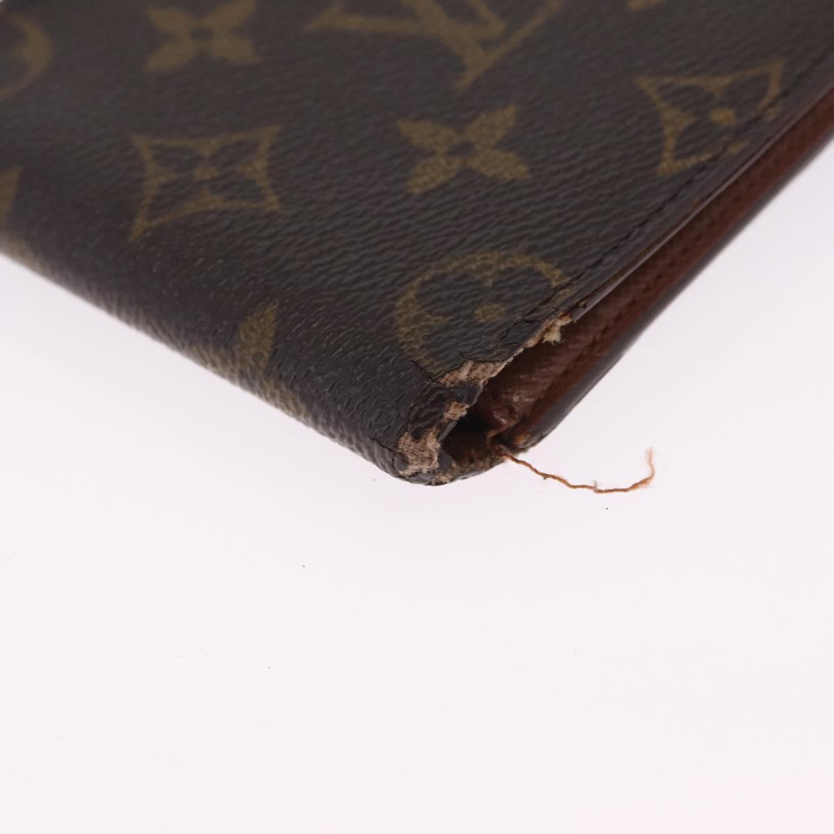 LOUIS VUITTON Monogram Wallet 3 Set LV Auth 213485