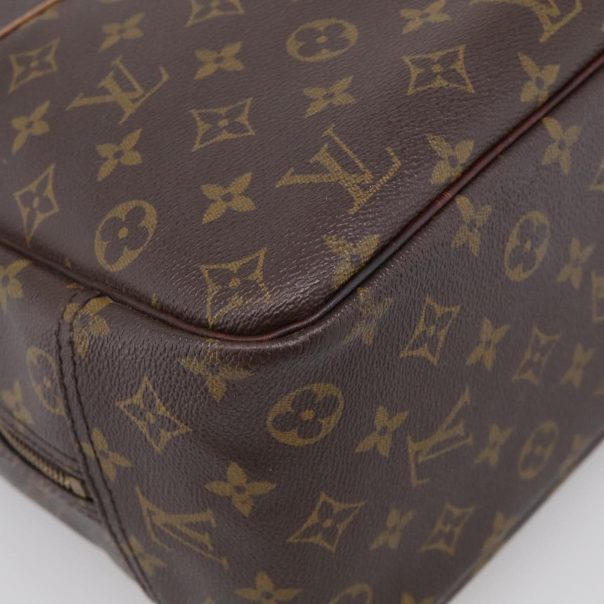 LOUIS VUITTON Monogram Deauville Hand Bag M47270 LV Auth 213501