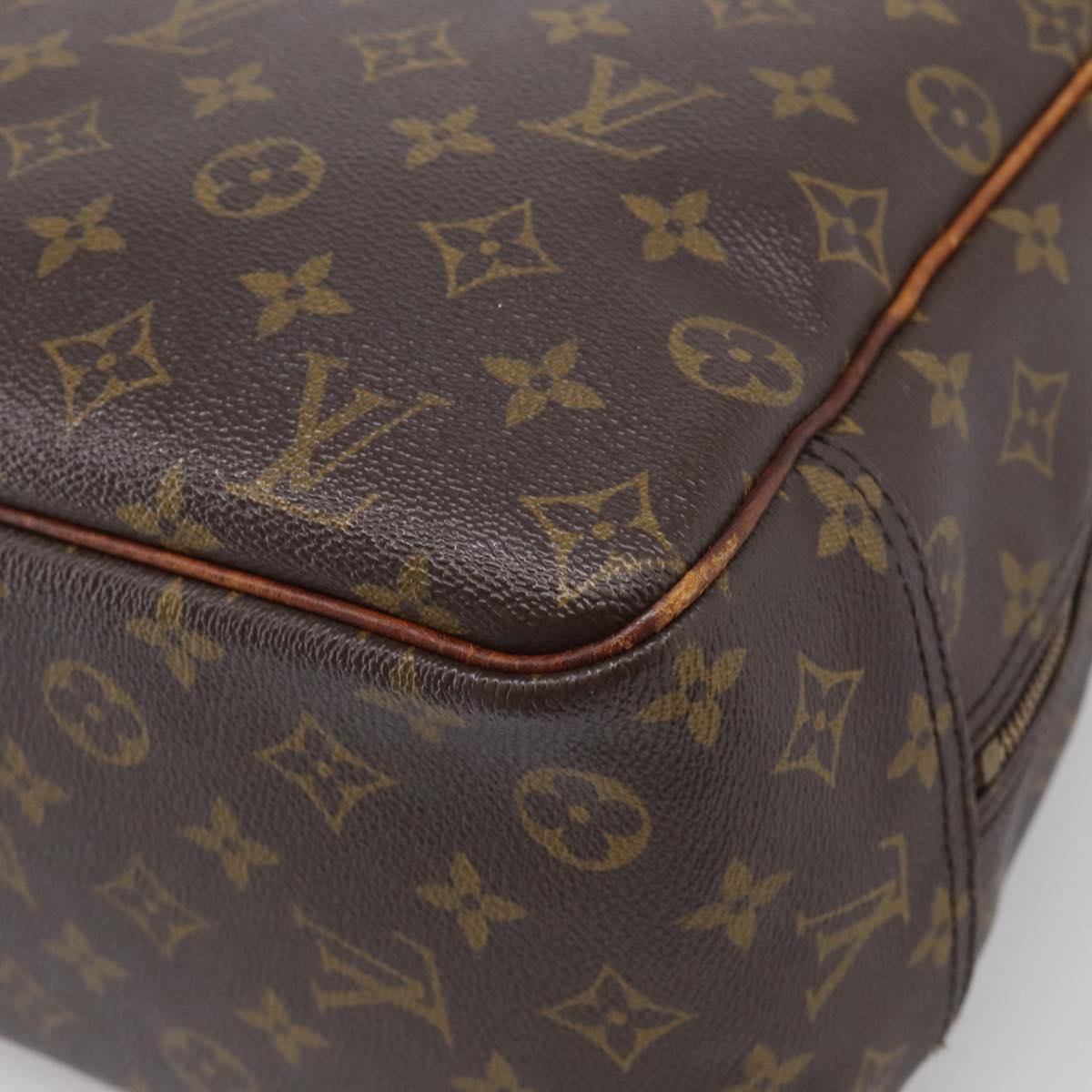 LOUIS VUITTON Monogram Deauville Hand Bag M47270 LV Auth 213501
