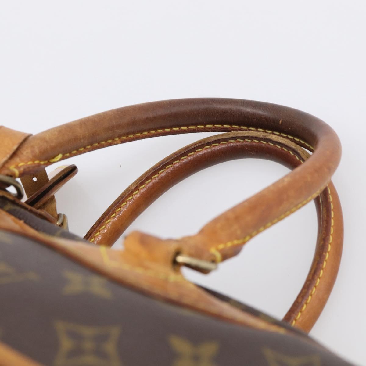 LOUIS VUITTON Monogram Deauville Hand Bag M47270 LV Auth 213501