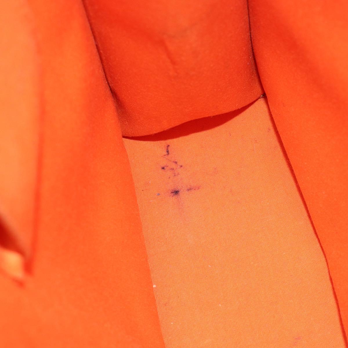 LOUIS VUITTON Epi Sac Plat Hand Bag Orange Mandarin M5274H LV Auth 213504A
